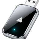 Wireless Android Auto Adapter for Android, Convert Wired to Wireless, Mini Size with Extension USB-C/Type-C, Stable Control & No Delay, Supports Car Original Control