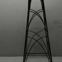 GOOOXIM 48" Obelisk Trellis for Climbing Plants - Metal Garden Support
