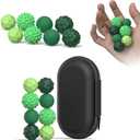 2 x Silicone Magnetic Fidget Ball Toy Set - 8PCS Stress Relief Sensory Toys for AdultsAutism, ADHD, and Anxiety Office Desktop ToyIdeal Gifts for Women, Men, Size S