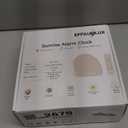 Sunrise Alarm Clock Wake Up Light for Heavy Sleeper, White Noise Sound Machine 37 Sounds, Bluetooth Speaker, Tap Snooze, Remote Control, USB Port, 15 Color Dimmable NightLight for Bedroom