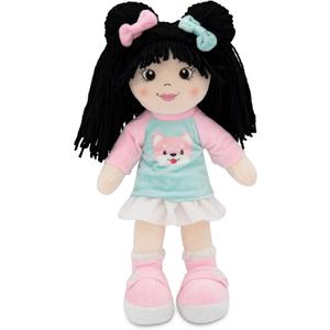 Playtime by Eimmie Hand Puppets for Kids (Lillie) - 14" Soft Plush Toy for Boys & Girls, Pretend Play, Storytelling, Theater, Imaginative Fun, Educational Puppet for Toddlers & Children Ages 3+