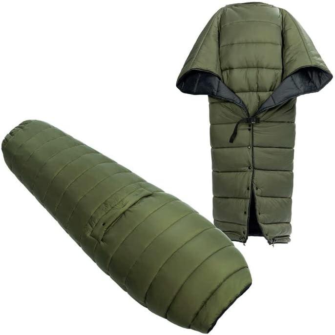 Onewind Hammock Top Quilt with Footbox, Lightweight and Portable Sleeping Quilt Camping Sleeping Bag for Backpacking and Hiking (85"*54" (2.16M*1.37M), Od Green 35f-50f)