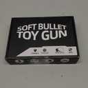 Look Real Toy Red with Ejecting Soft Bullets,Pistol Toys Play EVA Foam Blaster Realistic Model Soft Bullet Gift with Ejection Shell Bullets Fake Model Blasting