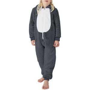 rrhss Boys Pajamas Flannel Hooded Rompers Long Sleeve Zip up Onesies