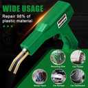 ATOLS Plastic Welder, 1000PCS Staples, Plastic Welding Kit, Hot Stapler Kit, Plastic Welder Gun Kit, Car Bumper Repair Kit, Plastic Repair Kit (Green-Corded)