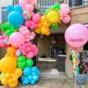 Summer Pool Party Decorations, Tropical 162pcs Pastel Colorful Balloons with Beach Ball Swimming Ring Foil Balloon for Splish Splash Birthday Hawaiian Luau Baby Shower Swimming Water Party Supplies, 5-28 Inches
