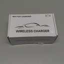 Wireless Car Charger for Volvo XC90 XC60 V90 V60 S90 S60 Accessories, Car Wireless Charging Pad with QC 3.0 USB Port (Without Light)