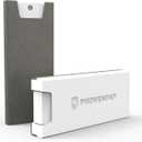 PhoneSoap Shine - 2 in 1 Cell Phone and Screen Cleaner with Attached Microfiber Cloth (Gray)