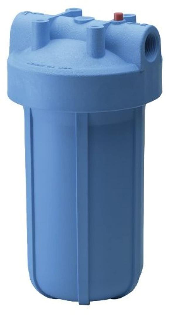 Culligan HD-950A Heavy-Duty Whole House Water Filter Housing 1" Inlet/Outlet, Premium Sediment Filtration System, UV-Resistant Opaque Design, Pressure Relief Valve, NSF Certified