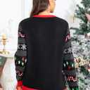 LANPULUX Ugly Christmas Sweaters for Women Pullover Christmas Sweater Funny Novelty Sweater Tops Knitted Party Jumper (Small)