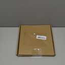 uxcell 8Ft 18/2 Twisted Cloth Covered Lamp Cord, 2 Pcs Vintage Fabric Electrical Wire with Plug Stripped Ends Ready for Extension Wiring DIY Repairing, Light Golden