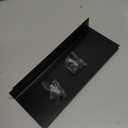 Mitus Floating Shelf Wall Mounted (11 inch x 36 inch) Heavy Duty Industrial Modern Steel, Black