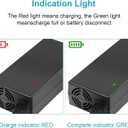 54.6V 2A Electric Charger for 48v Fast and Safe Charging of 13S Li-ion Battery