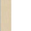 HILAZA 17 Inch Large Wooden Letter L, 1/4 in Thick Big Wood Letter for Wall Decor Crafts