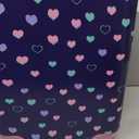 Kid's Luggage Set 2 Piece Suitcase Set Hardside Luggage with Spinner Wheels Girls Carry on Toddler Travel Rolling Suitcase with Neck Pillow Airline Approved (G Blue Love)