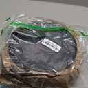 AmorArc Ceramic Dinner Plates Set of 6, 10.0 Inch Matte Stoneware Plates for Kitchen,Modern Flat Dinnerware Dishes Set,Microwave& Dishwasher Safe, Scratch Resistant, Matte Black