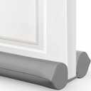 Comfyanno Under Door Draft Stopper - Bottom Door Gap Filler & Seal - Windproof Coating Cover - Fits 26 to 32 Door - Block Noise, Sound, Hot Air, Light, Wind - Easy Install Draft Blocker - Gray (32 Inch (Pack of 1))