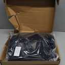 LUPURTY 3 Piece Suits for Men,Men's Suit Slim Fit,Business Solid One Button Wedding Tuxedo Blazer Vest Pants Set (XX-Large, Black)