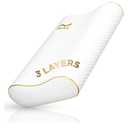Memory Foam Pillow, King Cervical Pillow for Neck Pain, Contour Pillow, Neck and Shoulder Pain, Side Sleeper, Back and Stomach Sleeper