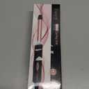 Travel Size Curling Iron Dual Voltage 100-240V, Mini Curling Iron for Short Hair with 1/2 Inch Barrel, Ceramic Mini Hair Curler with Keratin & Argan Oil Infused, Travel Hair Curler with Storage Bag