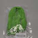 SATINIOR 98 ft Uhmwpe Reflective Rope 2mm 400kg Breaking Strain 16 Strand Braided Tent Guy Guide Reflective Cord Ultra Light for Sailing Dinghy Yachting Cruising Camping Kite Surfing Hiking(Green)