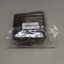 40 Pieces Sponge Hair Rollers Satin Rollers Silk Foam Rollers Women Hair Curlers with Duck Teeth Clips for Hairdressing Styling(Multi-size,Black)