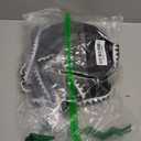 Herseas Women's Bikini Sets Floral Print Whip Stitch 2 Piece Swimsuits High Waisted Scoop Bathing Suits (X-Large, Black)