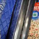 American Mahjong Game Set, 166 Quality White Tiles, 4 All-in-One Color Rack/Pushers, Mahjong Tile Set with Blue Printed Carrying Bag, 9 inches x 20 inches x 3 inches