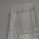 YBM HOME 3-Pack Plastic Storage Baskets Bins for Home Junk Drawer, Shelves, and Office Organization, Functional Trays/Containers Great for Kitchen Pantry, Cabinets, Bedrooms, and Bathrooms, Clear