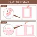 Clear Acrylic Dog Playpen Indoor, 24" H, 10 Panels, Pink | Tool-Free Assembly With Transparent Walls For Cats, Rabbits And Other Small Pets