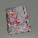 2026-2030 Monthly Planner - 5 Year Monthly Planner/Calendar 2026-2030 Spiral Bound, Jan. 2026 - Dec. 2030, 6.4" x 8.5" Planners with Tabs, 60 Month Calendar, Two-Side Pocket - Pink Flower