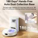 NARWAL Freo S Robot Vacuum and Mop Combo, 8000Pa, Self Emptying
