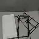 MALACASA 3 Tier Serving Trays for Party, Porcelain Serving Platters and Trays, 12 Inch Tiered Tray Stand, Fruit Tray, Trays for Serving Food, White Dessert Stand with Collapsible Sturdier Metal Rack