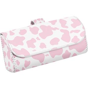 Printed Sunglasses Holder for Car,Auto Eyeglasses Organizer Case with Hidden Magnetic Closure,Vehicle Visor Accessories