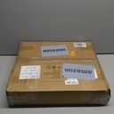 Garden 4 you Cube Storage Organizer Shelf, 2 Tiers Stackable Bookshelf, Wooden Display Bookcase with 2 Cube Storage, Small Storage Cabinet for Living Room Bedroom, Natural (Brown)