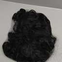 Rugelyss Long Wavy Wigs 28 Inches Natural Black Synthetic Kinky Curly Hair Wig for Women