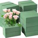 30 Pack Floral Foam Blocks for Fresh and Artificial Flowers  Green Wet Foam for Flower Arrangements, Florist Foam for Centerpieces, Bouquets, Crafts, DIY Cutting