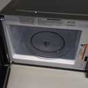 Emerson MW7302B Compact Countertop Microwave Oven with Touch Control, LED Display, 700W, 10 Power Levels, 6 Auto Menus, Glass Turntable and Child Safe Lock, 0.7 Cu., Ft. Black