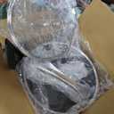 Frying Pan with Lid, 12 Inch Hybrid Non Stick Stainless Steel Skillets, Dishwasher Induction Oven Broiler Safe, Non Toxic Chef's Pan, PFOA Free Cookware