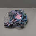 rabbitgoo Dog Harness No Pull with 2 Leash Clips, Adjustable Soft Padded, Reflective Oxford No Choke Pet Vest with Easy Control Handle for Large Dogs, Pink & Blue, XL