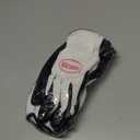 Boss Men's Grip 5-Pack Flat Nitrile Coated Work Glove, Water Resistant, Abrasion Resistant, Superior Grip, Spandex Backing, Black/White, Large, (B31901-L5P)