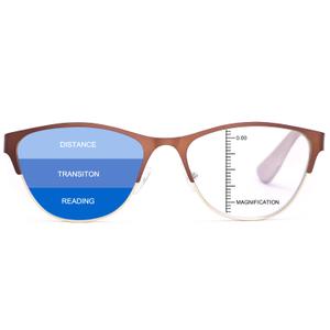 MIRYEA Progressive Multifocus Reading Glasses Blue Light Blocking Readers