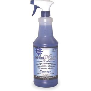 Nu-Calgon 4182-24 Cal-Blue Plus Micro Gas Leak Detector (1 qt. Spray Bottle) (Single Unit)