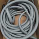 Flexzilla Colors Garden Hose 5/8 in. x 50 ft., Lightweight All-Weather Water Hose, Durable and Flexible, Leak-Free Connections, Slate Gray
