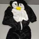 LOLANTA Unisex Baby Animal Costumes Toddler Boys Girls Hooded Jumpsuit Kid Halloween Christmas Birthday Gifts (90, Penguin)