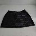 ANIVIVO Women Puffer Insulated Skirts,Down Quilted Skorts Winter Outdoor Skirt with Zipper Pockets, Size  2 XL