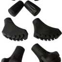Replacement Rubber Tips Set for Trekking Pole Walking Hiking Sticks Tips Protectors