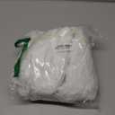 White Bathroom Rug 17x24 - Non-Slip Plush Small Bath Mat, Highly Absorbent & Ultra Soft Fluffy Floor Mat, Machine Washable for Shower and Tub