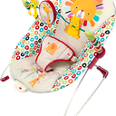 Bright Starts Playful Pinwheels Portable Baby Bouncer with Vibrating Infant Seat, 0-6 Months (Unisex)