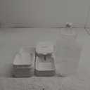 Gravity Pet Feeder and Water Dispenser Set, Automatic Dog Feeder and Dog Water Dispenser for Dogs Cats Pets Animals Large Capacity(3.8L)